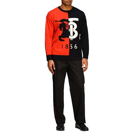 black burberry jumper mens|Burberry jumpsuit for men.